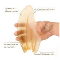 Petisco Joy Orelha Bovina Natural Desidratada