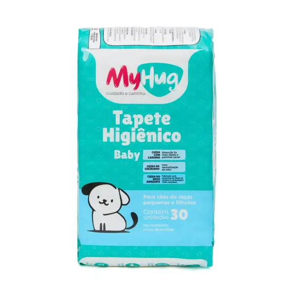 Tapete Higiênico MyHug Baby 60x55cm para Cães Filhotes