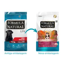 Ração Fórmula Natural Life Cães Adultos Médio e Grande