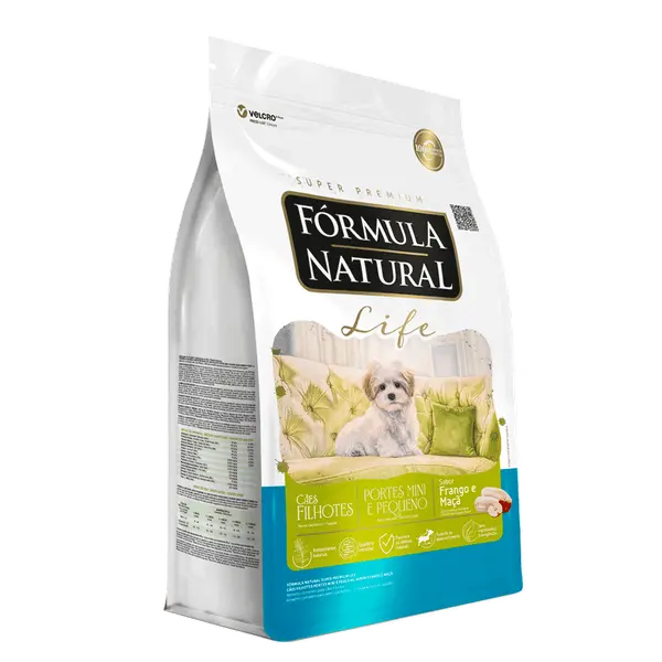 Ração Fórmula Natural Life Super Premium para Cães Filhotes Minis e Pequenos