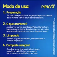 Areia Pipicat Bianco para Gatos