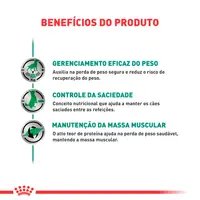 Ração Royal Canin Veterinary Diet Satiety Support para Cães Adultos com Excesso de Peso