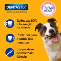 Petisco Pedigree Dentastix Cuidado Oral Cães Adultos Raças Médias