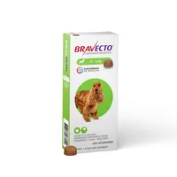 Antipulgas e Carrapatos Bravecto 10 kg a 20 kg Cães 500mg