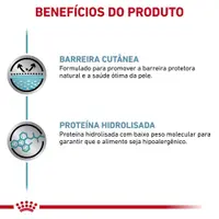 Ração Úmida Royal Canin Lata Veterinary Diet Hypoallergenic para Cães Adultos com Alergias