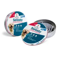 Coleira Antipulgas Seresto Cães Acima de 8kg - 8 meses de proteção