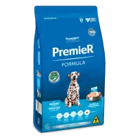 Ração Premier Formula Cães Adultos Raças Médias Frango e Mandioca
