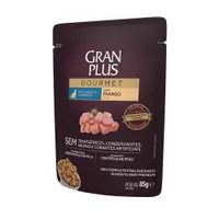 Ração Úmida GranPlus Gourmet Gatos Castrados Frango