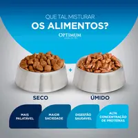 Ração Optimum para Gatos Adultos Castrados Carne
