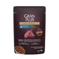 Ração Úmida GranPlus Gourmet Gatos Castrados Ovelha