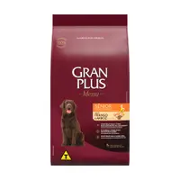 Ração GranPlus Menu Cães Sênior Portes Médio e Grande Frango e Arroz