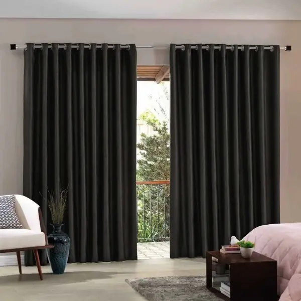 Cortina para Quarto e Sala Corta Luz 3,00X2,30M Blend Havan Casa - Preto