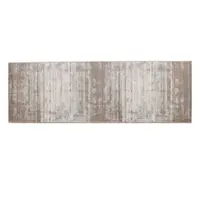 Tapete para Quarto e Sala 60Cm X 1,80M Platinium Havan Casa - Cinza E Bege