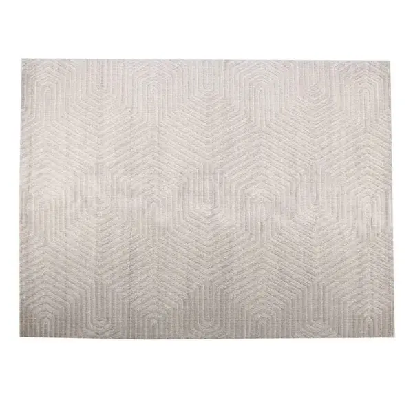 Tapete para Quarto e Sala 2,40X3,00 m Platinium Havan Casa - Cinza Com Bege