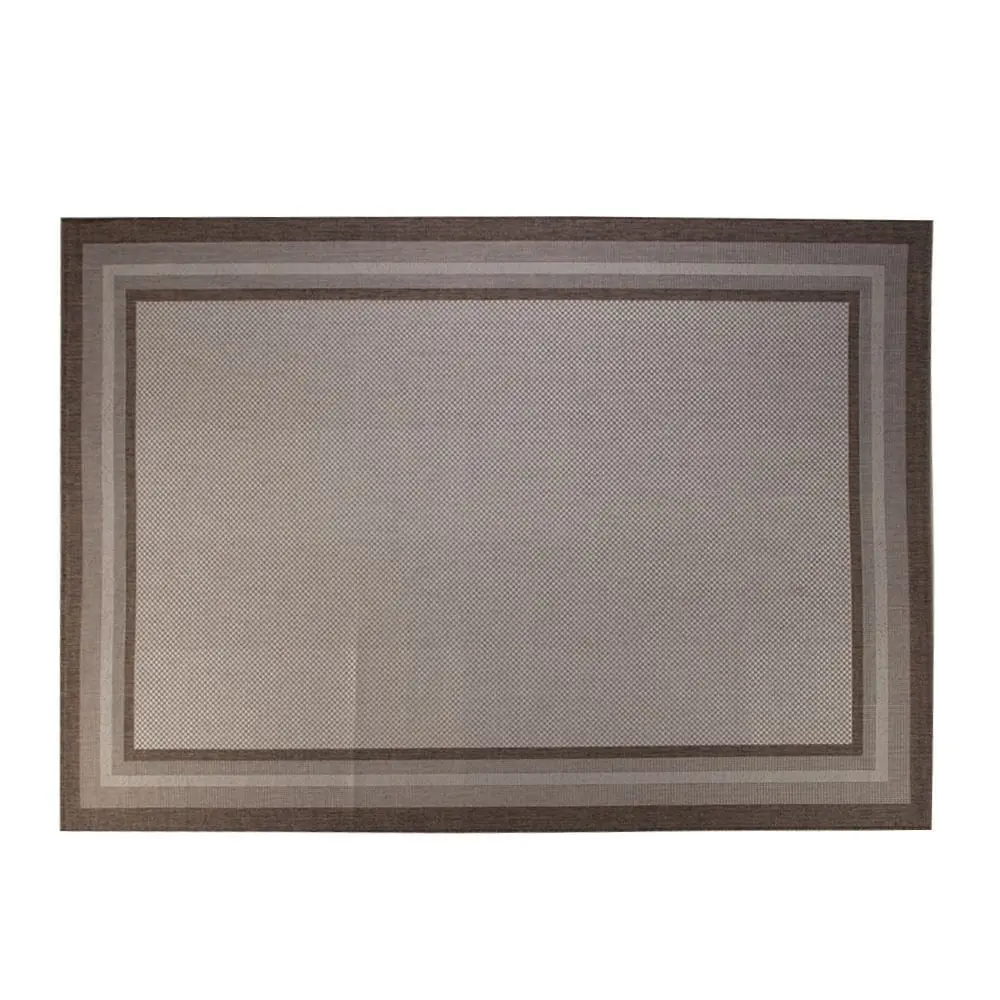 Tapete para Quarto e Sala Cancun 2,00X3,00 m Sisal Havan Casa - Bordas Marrom