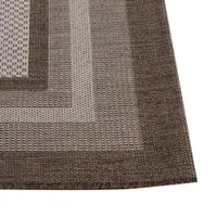 Tapete para Quarto e Sala Cancun 2,00X3,00 m Sisal Havan Casa - Bordas Marrom