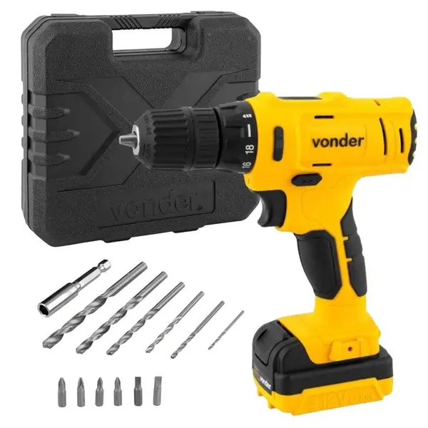 Parafusadeira e Furadeira Vonder Pfv120 - Bivolt