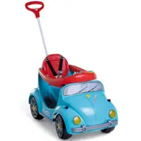 Carro Passeio E Pedal Azul Fouks Calesita - 998