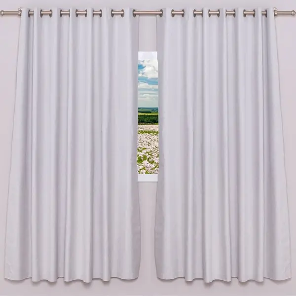 Cortina Para Quarto E Sala 4,20X2,30 M Blackout Turim Havan Casa - Areia