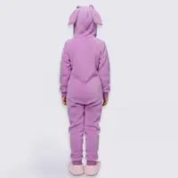 Macacão Pijama Infantil 4 a 10 Anos em Fleece Angel Disney Rosa