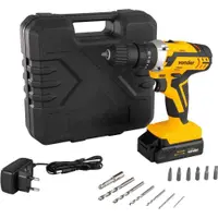 Parafusadeira E Furadeira Com Impacto Vonder Bateria Pfv 238I - Bivolt