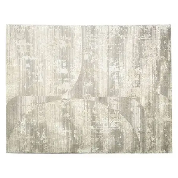 Tapete para Quarto e Sala 2,50X3,00 m Versalhes Havan Casa - Creme E Branco