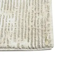Tapete para Quarto e Sala 2,50X3,00 m Versalhes Havan Casa - Creme E Branco