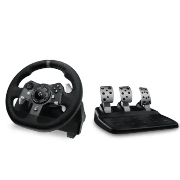 Volante e Pedais de Corrida Logitech G920 para Xbox e Pc