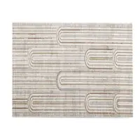 Tapete para Quarto e Sala 2,00X2,50 m Atenas Havan Casa - Bege E Azul