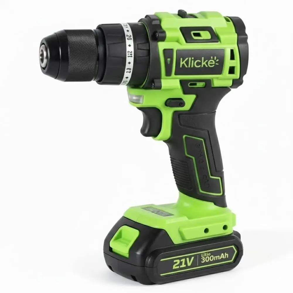 Parafusadeira e Furadeira de Impacto 3/8" Klicke Kf1500 - Bivolt