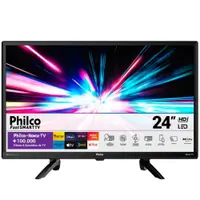 Smart Tv 24” Philco Ptv24g5yr2cp Roku Tv Dolby Audio e Entrada - Bivolt