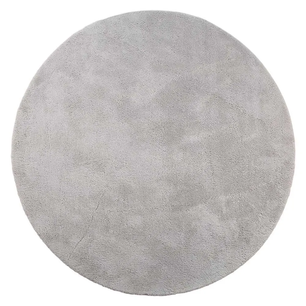Tapete Redondo para Quarto e Sala 1,60X1,60M Classic Havan Casa - Cinza