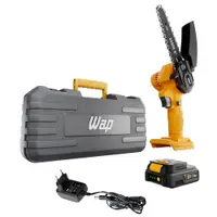 Mini Motosserra Sabre À Bateria 6" Wap K21 S02 - Bivolt