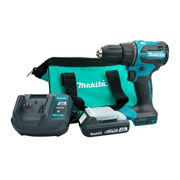 Parafusadeira e Furadeira de Impacto Makita Dhp490wvx - Bivolt