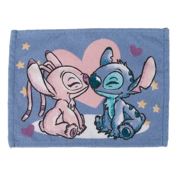 Toalha Infantil Lancheira Stitch Lepper - Stitch e Angel