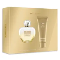 Kit Perfume Her Golden Secret e Desodorante Spray Banderas