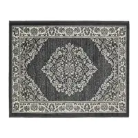 Tapete para Quarto e Sala 2,00X2,40 m Belga Havan Casa - Moldura Chumbo