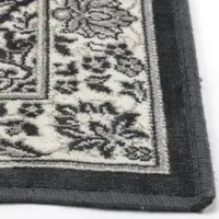 Tapete para Quarto e Sala 2,00X2,40 m Belga Havan Casa - Moldura Chumbo