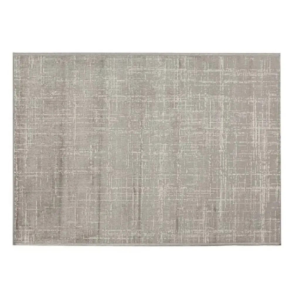 Tapete para Quarto Ou Sala 2,00X2,80 m Belga Havan Casa - Linho Cinza E Bege