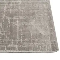 Tapete para Quarto Ou Sala 2,00X2,80 m Belga Havan Casa - Linho Cinza E Bege