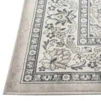 Tapete para Quarto Ou Sala 2,00X2,80 m Belga Havan Casa - Moldura Cinza E Bege