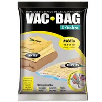 Embalagem a Vácuo Médio 45x65cm Ordene Vac Bag - 55200