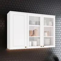 Armário Aéreo 3 Portas Americana Henn 120cm
