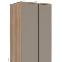 Armário Torre Luciane Yara Despenseiro 3 Portas 70cm