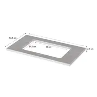 Tampo para Balcão Cooktop Americana Henn 80cm
