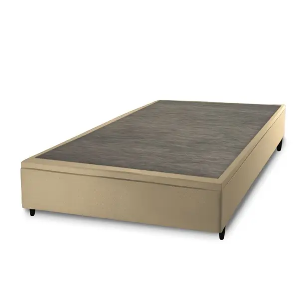 Base Box Baú Prince Sued 138x188x41cm