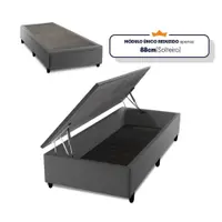 Base Box Baú Solteiro Prince 0,88x1,87x0,41