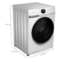 Lava e Seca Midea 11kg HealthGuard Conectada MF201D110WB/WK-01