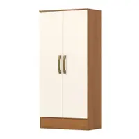 Armário Multiuso Lavanderia 130cm 2 Portas 4 Prateleiras Henn Peg Lev