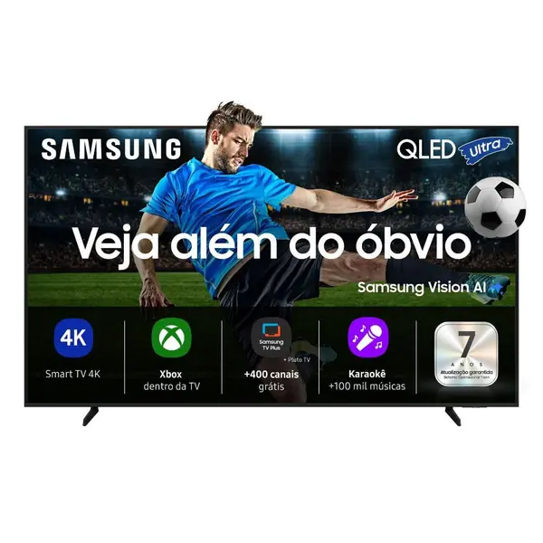 Smart TV Samsung 65" QLED 4K IA Gaming QN65Q7FAAGXZD